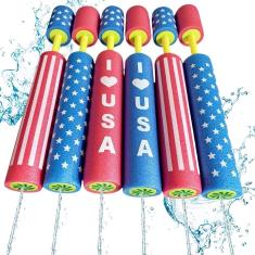 Pacote com 6 jogos de piscina Water Blaster Foam Water Gun