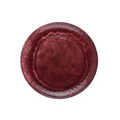 Prato Raso de Melamina Aqua Vermelho 25cm x 13cm - Wolff