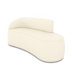 Sofá 3 Lugares Orgânico 180 cm Morgan Linho D03 - D`Rossi