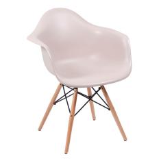 Cadeira Eiffel com Braço e Base Madeira Or Design - Fendi