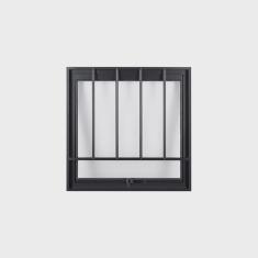 Janela de Aluminio Maxim-ar 80x80cm 1 Secção com grade Topsul