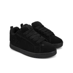 DC Shoes Tênis Masculino Court Graffik Casual de Cano Baixo, Preto, 47