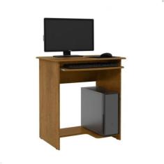Escrivaninha Office Mesa De Computador Com Suporte De Teclado E Pratel