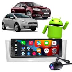 Central Multimídia Punto 2008-2012 1 Din Android-Auto Carplay - E-Carp