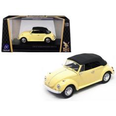 Miniatura Volkswagen Fusca Beetle Top Open 1972 Escala 1/43 - Lucky, A