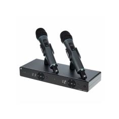 Microfone sem fio sennheiser mao duplo XSW1-825-DU
