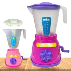 Liquidificador Infantil De Brinquedo Cozinha Gira De Verdade