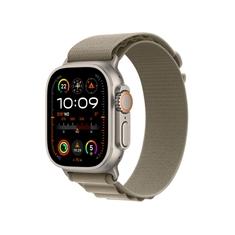 Apple Watch Ultra 2, Caixa de Titânio 49mm, Pulseira Loop Alpina Oliva, Tamanho G, GPS + Cellular