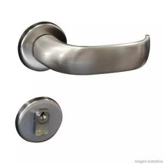 Fechadura Contemporânea Cromo Acetinado Externa - Pado