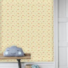 Papel De Parede Infantil Carrinho E Chocalho