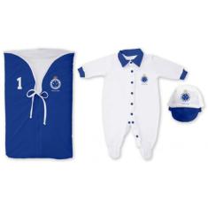 Saída de Maternidade Torcida Baby Recém Nascido Cruzeiro