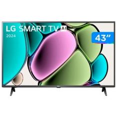 Smart TV 43" Full HD LCD LG 43LR6700PSA AI Processor Wi-Fi e Bluetooth 2 HDMI 1 USB