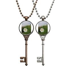 OFFbb-USA White Cosmos Art Deco Presente Fashion Chaveiro Colar Pingente Joias Decoração de Casal