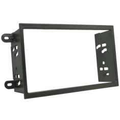 Moldura 2 Din Cobalt 2012 à 2018 Cinza Painel Central Multimidia 6.2 e