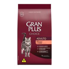 Ração GranPlus Choice Gatos Adultos Frango e Carne 10,1kg