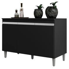 Balcão Pia Manu 120cm com Tampo MDP - AJL Móveis