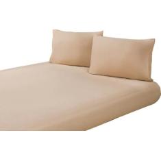 Jogo de Lençol Casal Queen com Elástico Microfibra 100% Poliéster - Lu