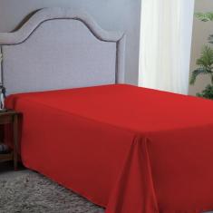 Lençol Queen Box 400 Fios Sem Elástico e Fronha Hotel Pousada Barato -