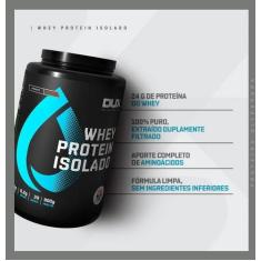 Whey Protein Isolado Pote (900g) - Sabor: Morango - Dux Nutrition, Mor