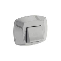 Acabamento para Válvula de Descarga Docol Especial 1500122 Cinza Pérola