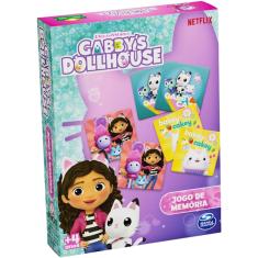 Jogo Da Memoria Infantil Gabby`s Dollhouse Grow