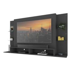 Painel com Suporte para TV até 60" Nairóbi Multimóveis Preto