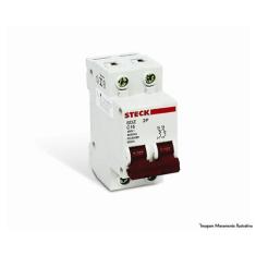 Disjuntor Steck Bipol Serie Sd62 B 10A Curva C 3Ka