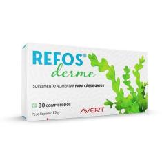Suplemento Alimentar Refos Derme Cães E Gatos 30 Comprimidos - Avert