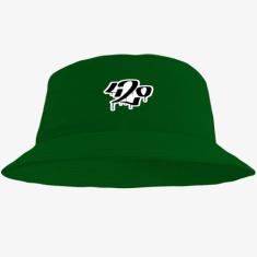 Boné Chapéu Bucket Hat Estampado - MP Moda Masculina, Único, Verde esc
