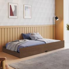 Cama Auxiliar Solteiro 188,6x93x23,5 Cm Luna