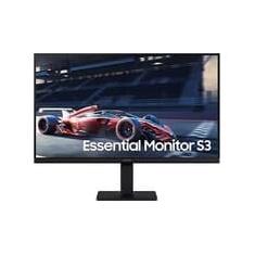 Monitor Gamer Samsung Essential S3 24", FHD, 100Hz, 5ms, IPS, HDMI e VGA, Preto - LS24D300GALMZD