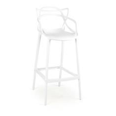 Banqueta Alta Allegra Design Cozinha/Bancada - Branco - Magazine Decor