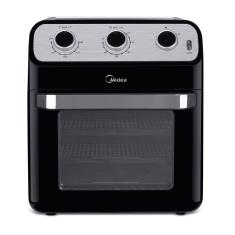 Fritadeira Elétrica Air Fryer Midea Ovenfryer 12L FFA20P Preto 127V