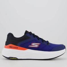 Tênis Skechers Max Cushioning Suspension Marinho e Preto-Masculino