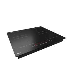 Fogão Cooktop de Indução Philco PCTQ1 4 Bocas em Vidro Vitrocerâmico com Painel Digital Touch Timer e Função Turbo Preto