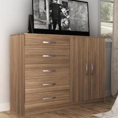 Cômoda 2 Portas 5 Gavetas CP25 Evidência Móveis, Demolição