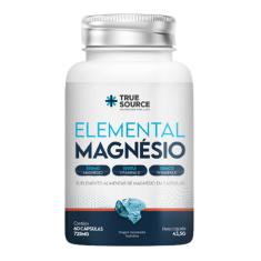 Elemental Magnesio True Source 60 Capsulas