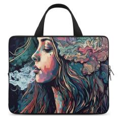 Bolsa para laptop compatível com MacBook Pro M3/M2/M1, MacBook Pro, MacBook Air, iPad Pro, Surface Pro 9/8 de 10 polegadas, bolsa de borracha de cloropreno