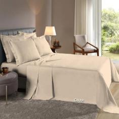 Lençol de Cima Solteiro c/ Bainha Percal 200 Fios 100% Algodão - RAFAL