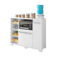Balcao de Cozinha Branco Casa Mobilia - Casa Mobilia Movelaria