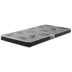 Colchão Solteiro Espuma D20 Querubin 78x188x12 Dupla Face Liso - Zidi,