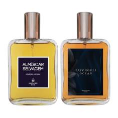 Kit Perfume - Almíscar Selvagem + Patchouli Ocean 100ml - Essência do 