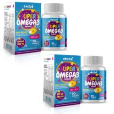 2x Super Ômega 3 Infantil 90 Caps Ekobé