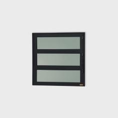 Janela de Alumínio Basculante 60x60cm Vidro Mini Boreal Elite Brimak