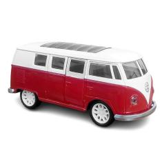 Carrinho de Metal Perua Kombi em Miniatura Vermelha - Barcelona