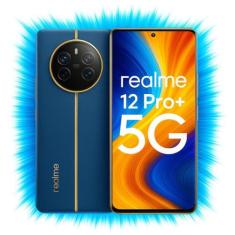 Smartphone Realme 12 Pro Plus 5G, 256GB, 8GB RAM, Tela 6,7 polegadas A