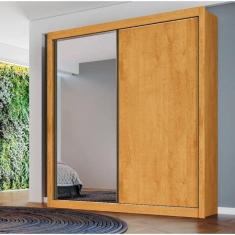 Guarda Roupa Zurique 2 Portas 1 Espelho 100%mdf Móveis Europa