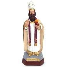 Imagem Escultura Santo Agostinho 20 Cm Gesso