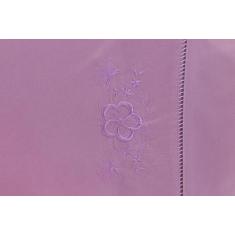 Jogo De Lençol Cama Viúva 100% Algodão 200 Fios 3 Peças Rose - Thais E