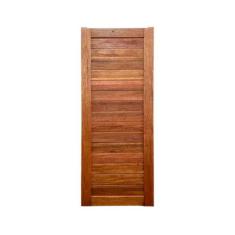 Porta de Madeira Comercial Linha Econômica Maciça Cedro Arana Casmavi,